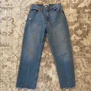 Abercrombie Ankle Straight Jeans